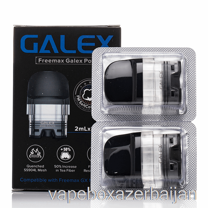 Vape Azerbaijan Freemax Galex Replacement Pods 2mL Refillable Pods